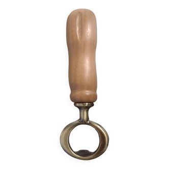 Pear wood bottle opener