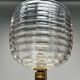 Wall Light in Blown Murano Glass and Brass attributed to Ercole Barovier, Italy, 1940s