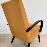 Vintage Armchair by Jaroslav Smidek for TON