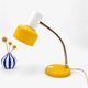 Parabel Electric yellow lamp Germany 60s/70s