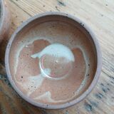 Set of 4 small stoneware bowls