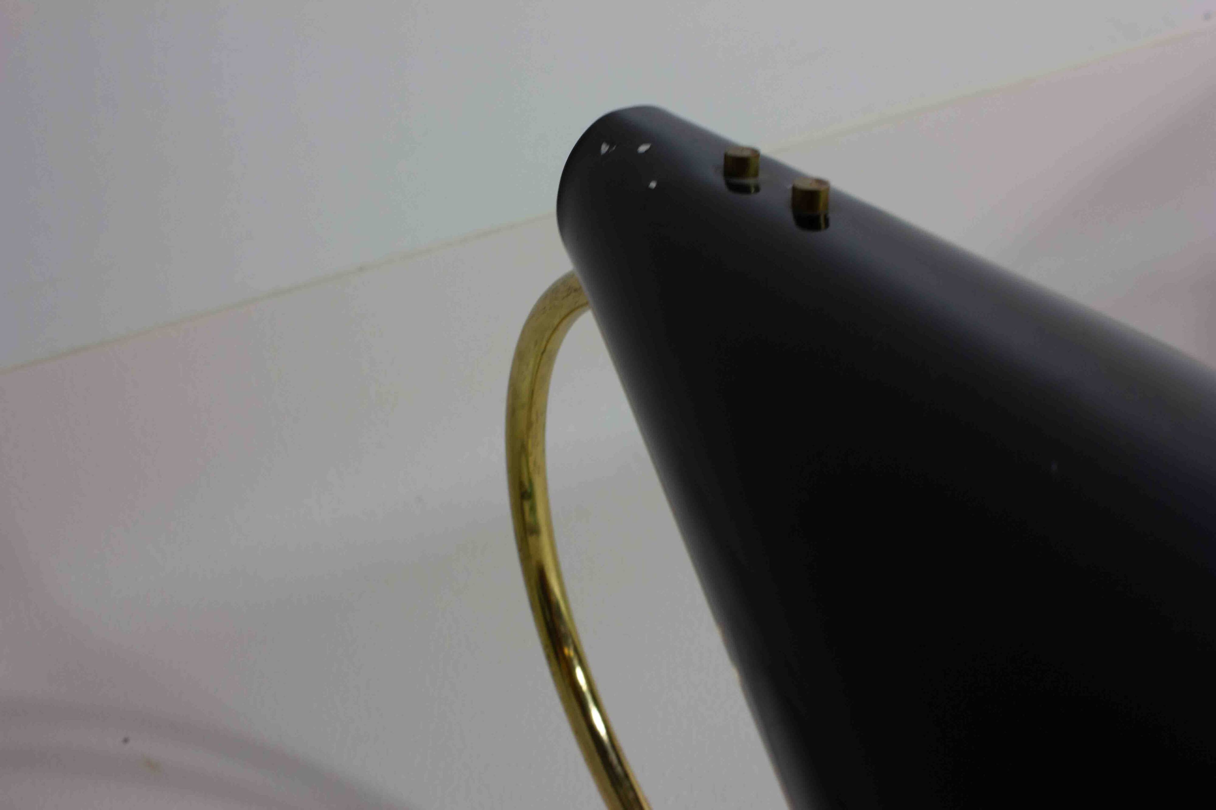 Stylish pair of Italian table lights, 1960s