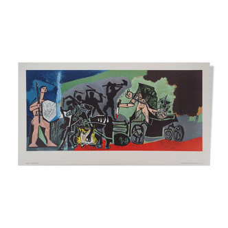 Pablo Picasso: The War - Color Lithograph