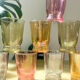 Aperitif service, cooked wine, port or liqueur Verrerie de Monaco