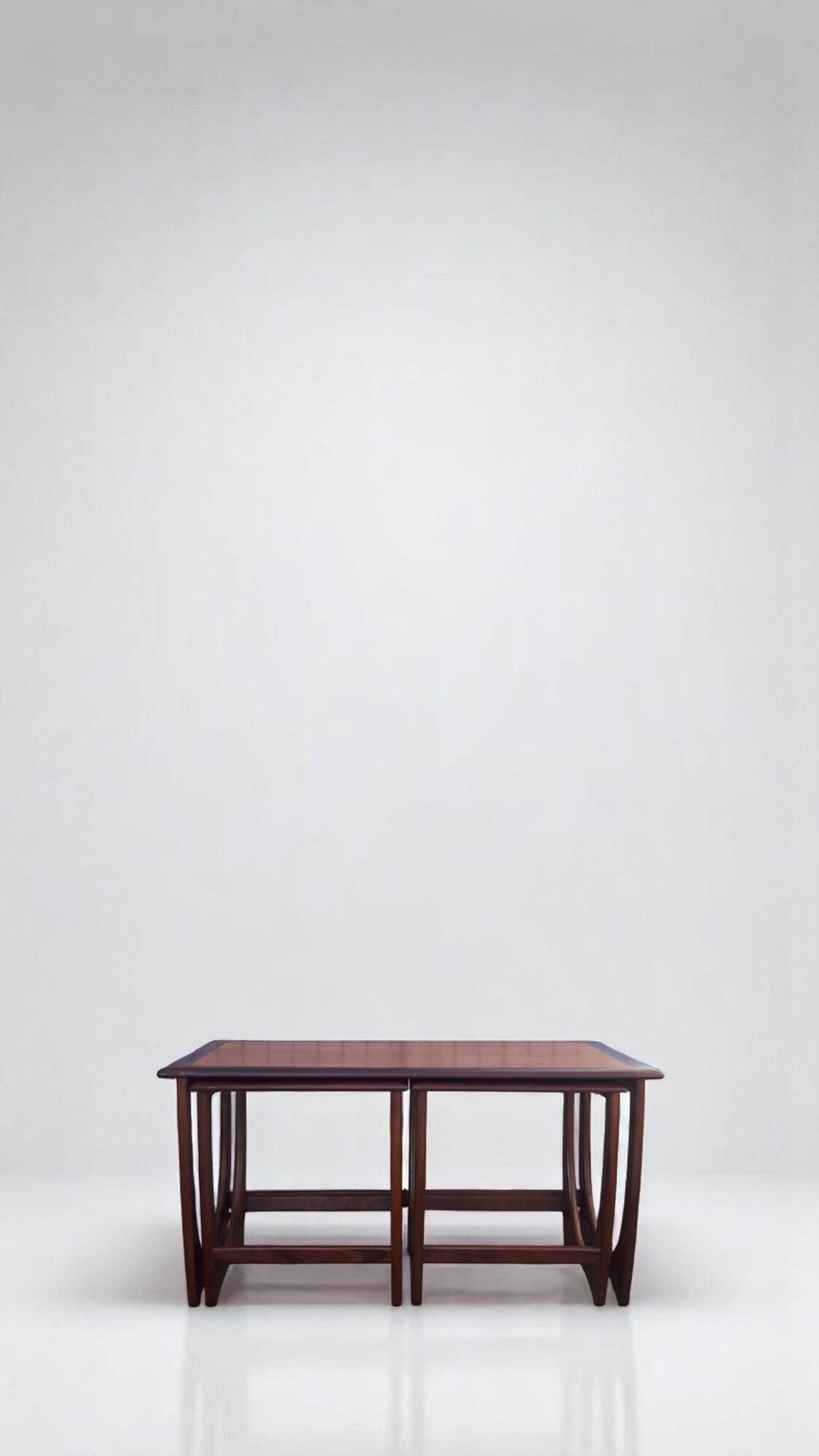 Vintage tables gigognes datant des années 1960 scandinave teck g plan