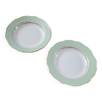 Set of 2 L'Amandinoise A soup plates