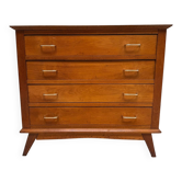 Compass foot chest of drawers