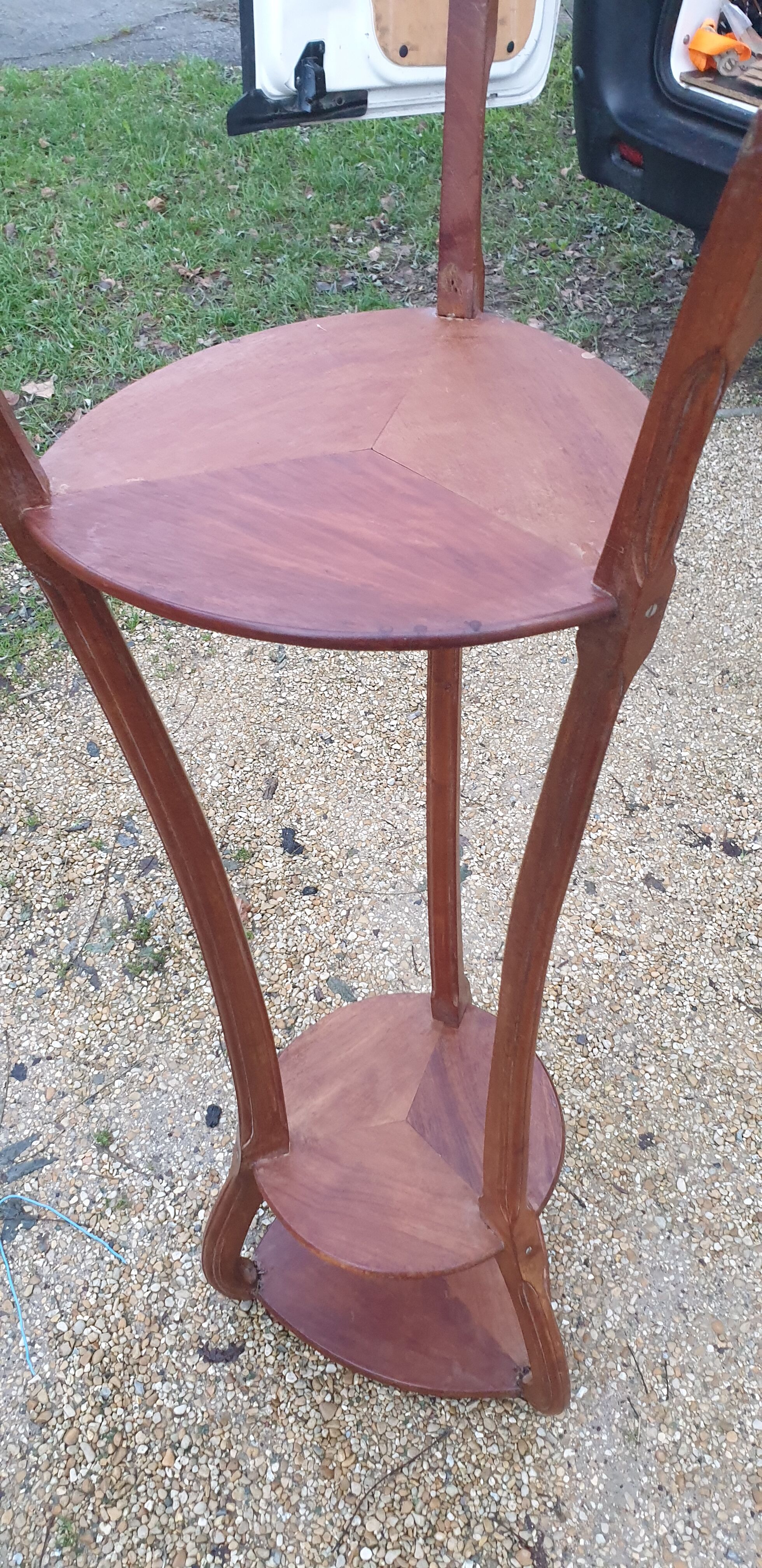 Hot seat art nouveau style