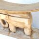 Antique wooden stool, Ashanti African Art from Ghana