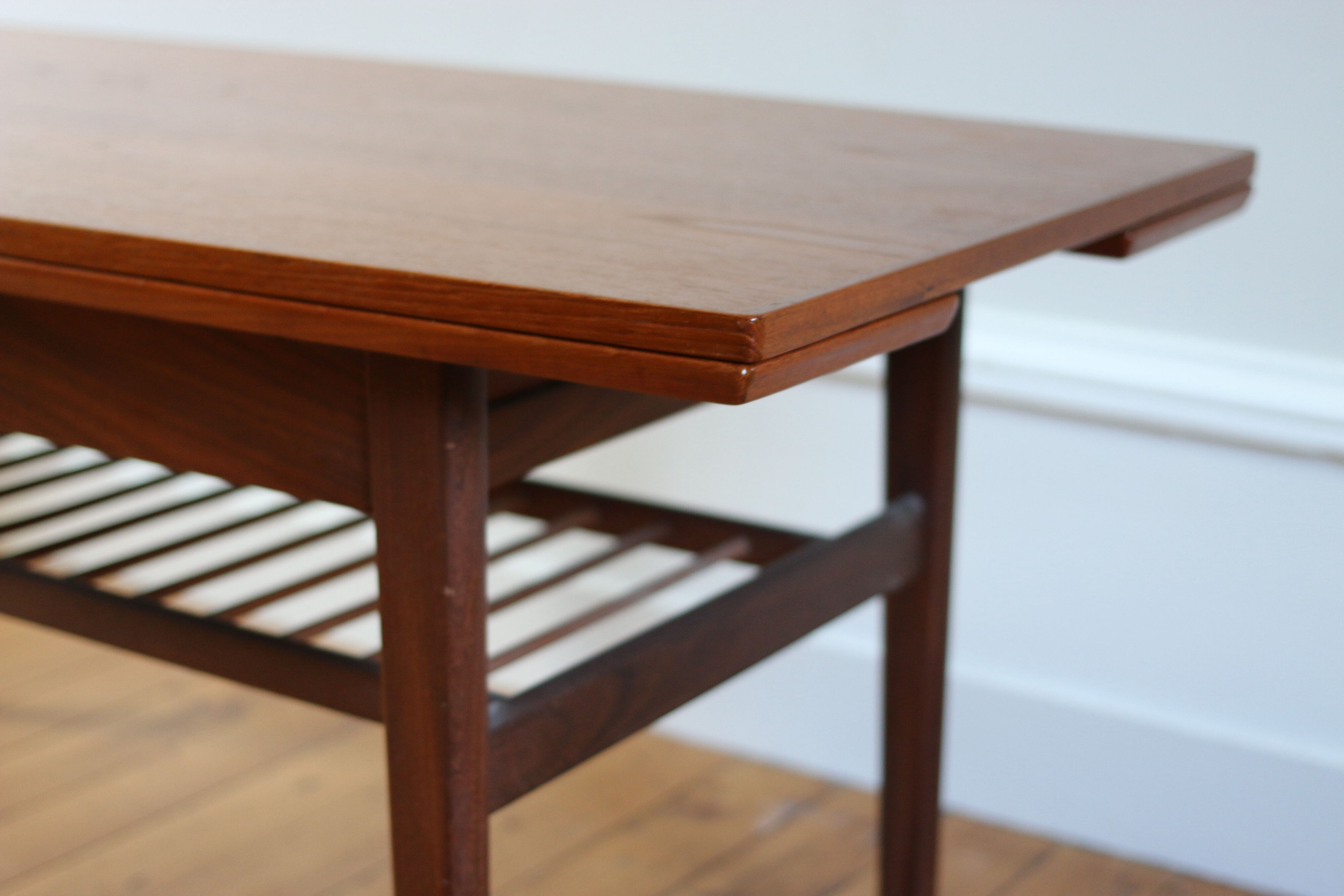 Scandinavian liftable coffee table "Elevator" Kai Kristiansen