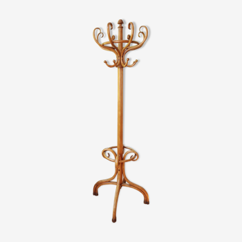 Porte manteau Thonet perroquet bois courbé