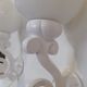 Pair of cast iron sconces