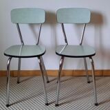 Lot of formica chairs