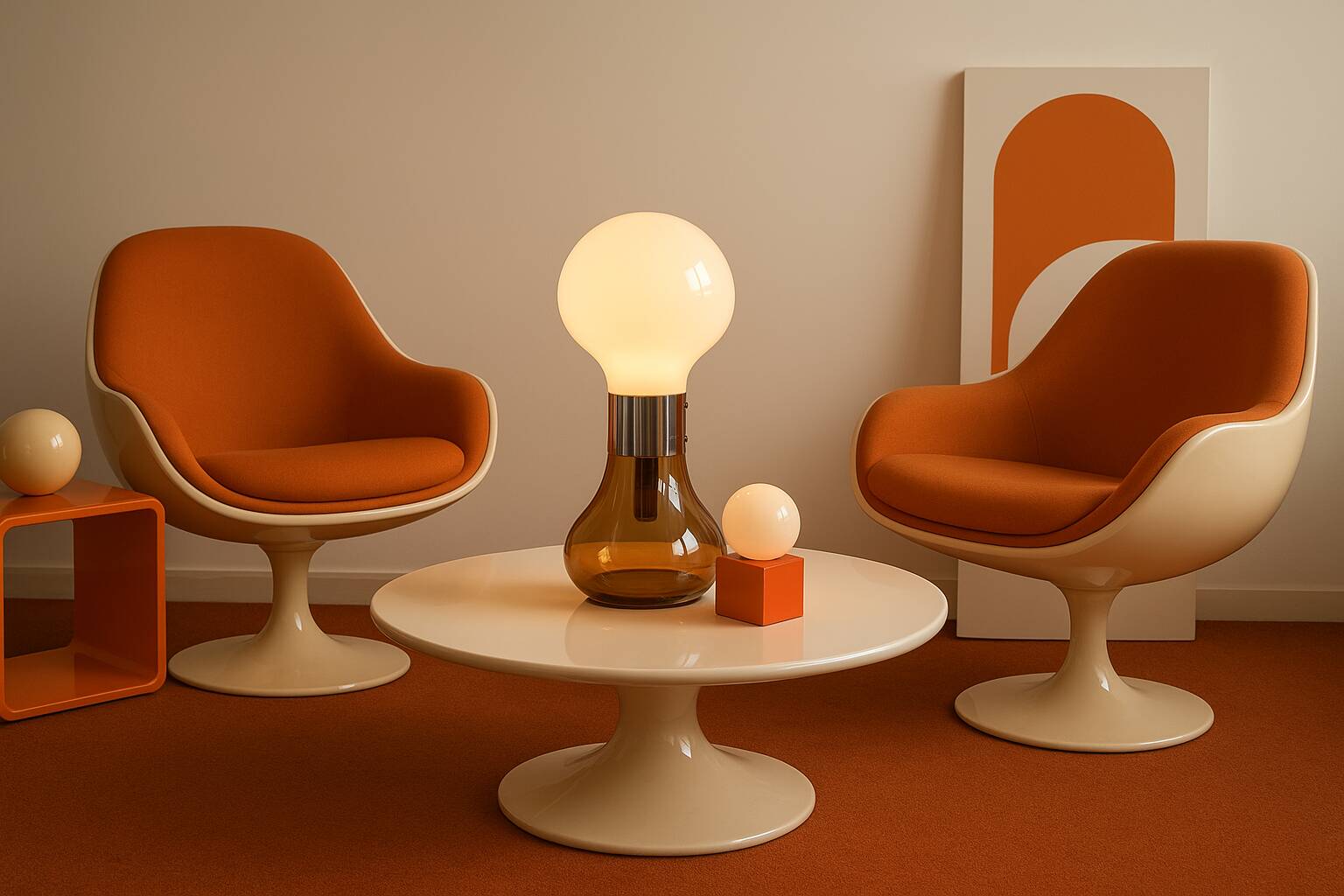 Birillo lamp by Carlo Nason for Mazzega 1970s