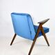 Blue Ocean Bunny Armchair by Józef Chierowski 1970s