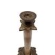French antique candlestick with marble