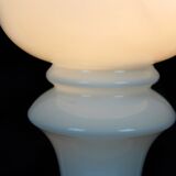 Glass Bishop Chess Table Lamp by Ivan Jakeš for Osvětlovací Sklo Valašské Meziříčí, 1970s