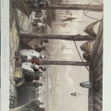Lot de 5 gravures turc