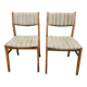 Paire de chaises scandinaves années 70