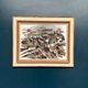 Original Swedish Oil on Canvas – "Abstract" by B. Person – Signed – Vintage and Framed – 53 x 44 cm (20.8" x 17.3")