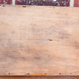 Old storage box bin with compartments