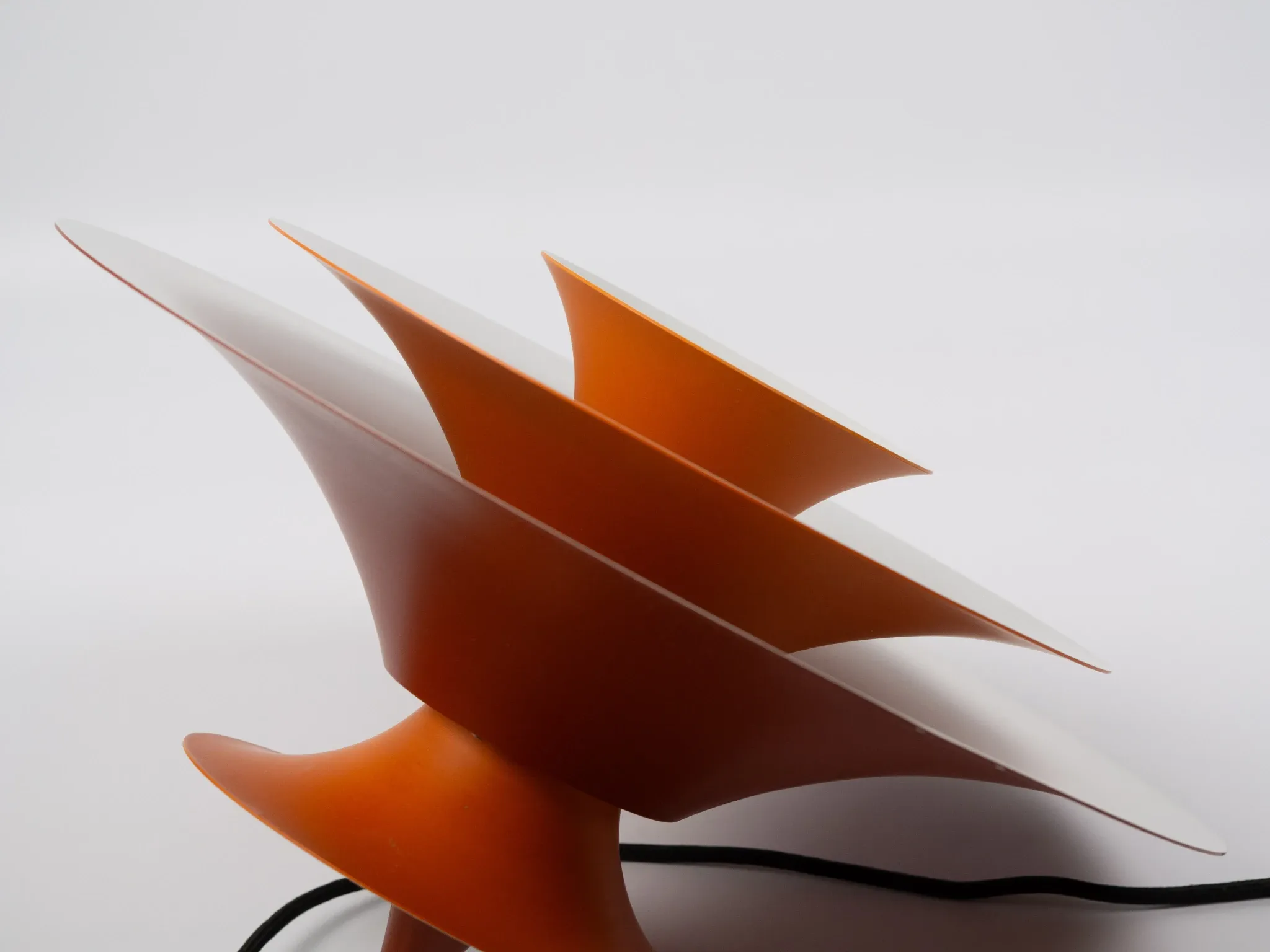 Danish vintage Radius pendant lamp by Erik Balslev, Fog og Morup, 1977