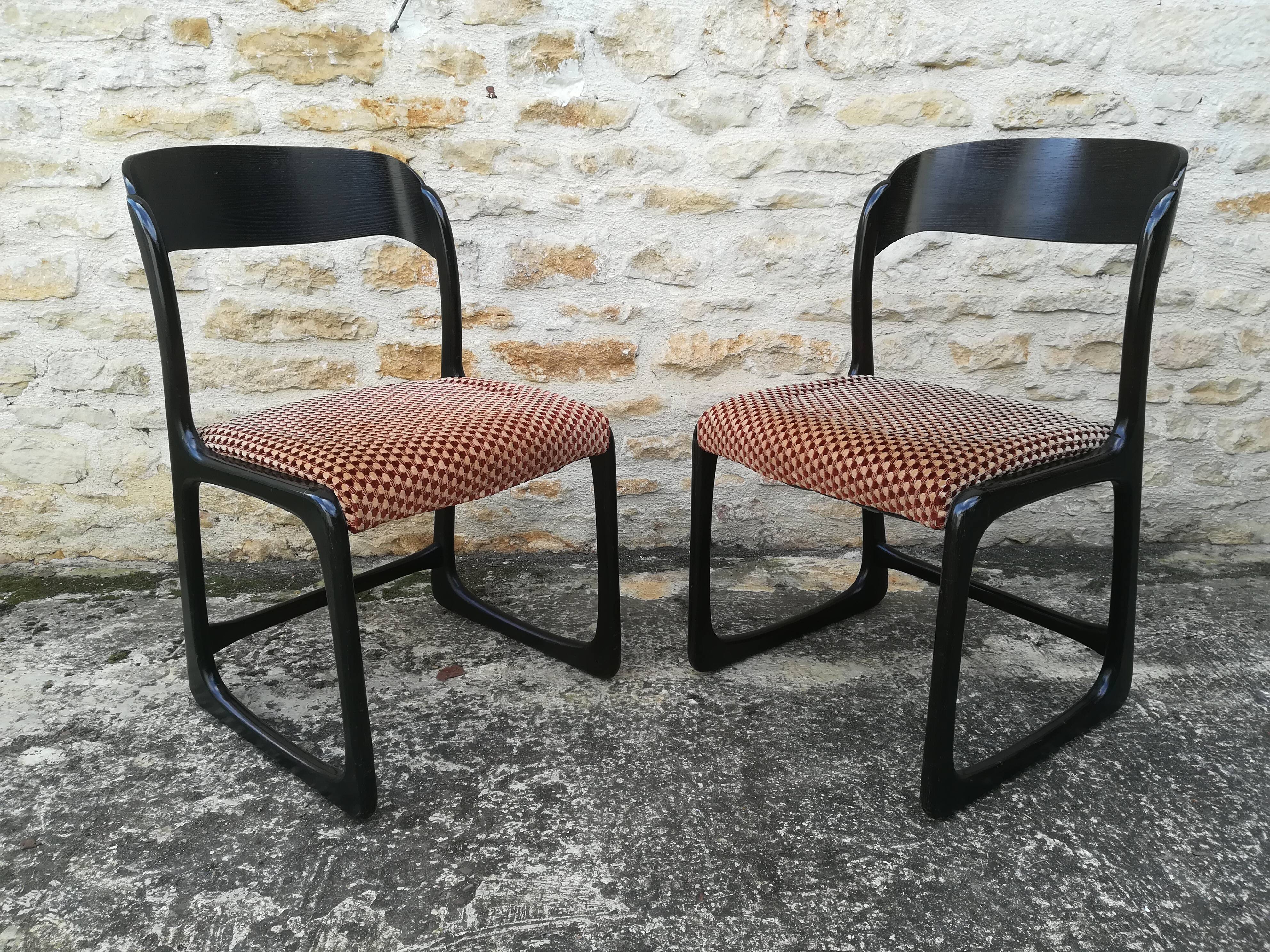 Baumann sleigh chairs