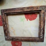 Cadre ancien en bois redoré