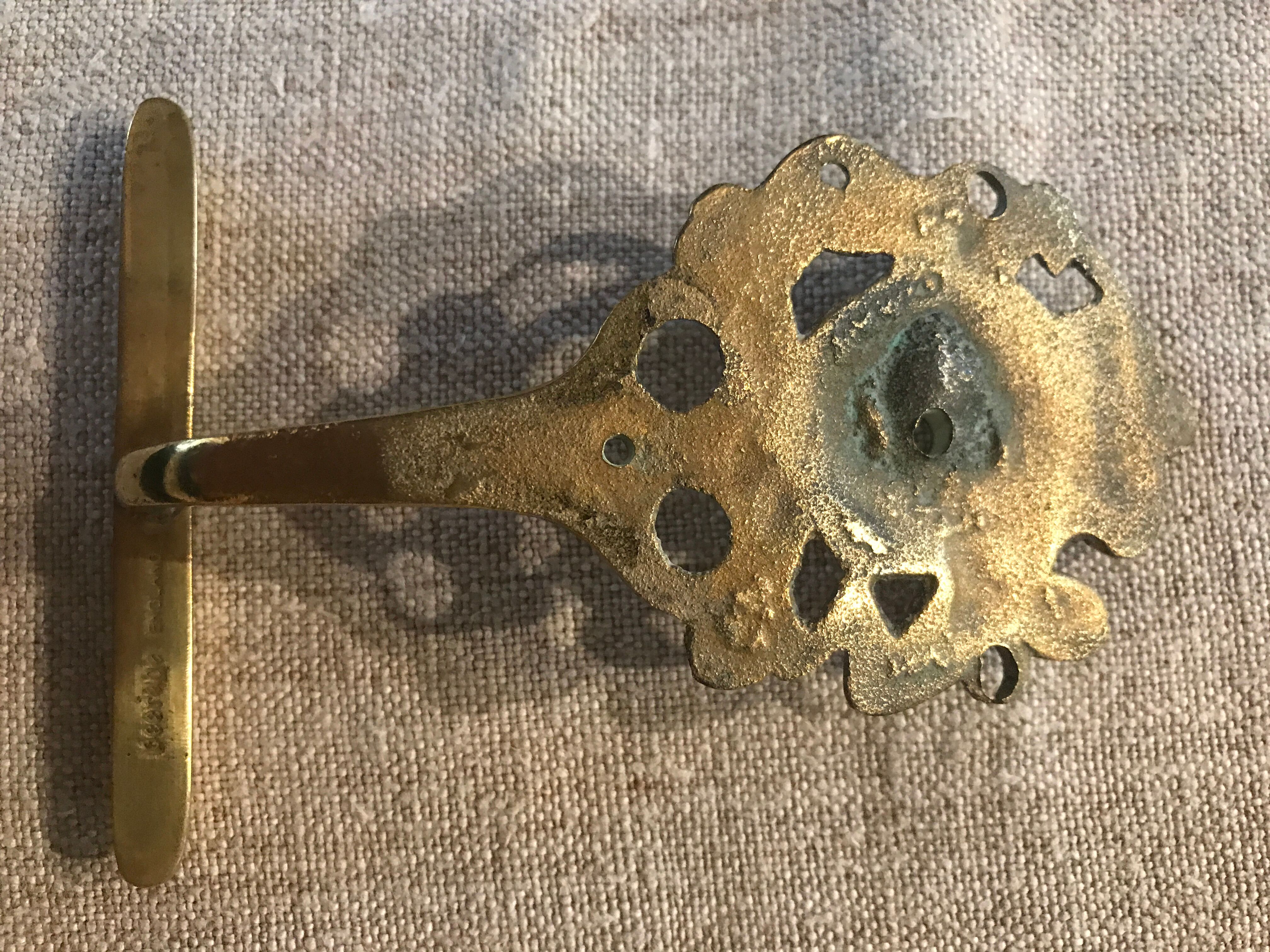 PATERE ANCIENNE IN BRONZE