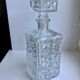 70s glass whiksy decanter
