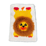 Children's lion wool rug