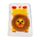 Tapis pour enfant en laine figurant un lion