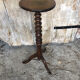 Fifth Door Pot Pot Tripod Wood turned Vintage