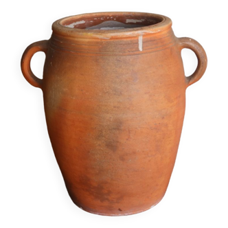 Large old terracotta pot