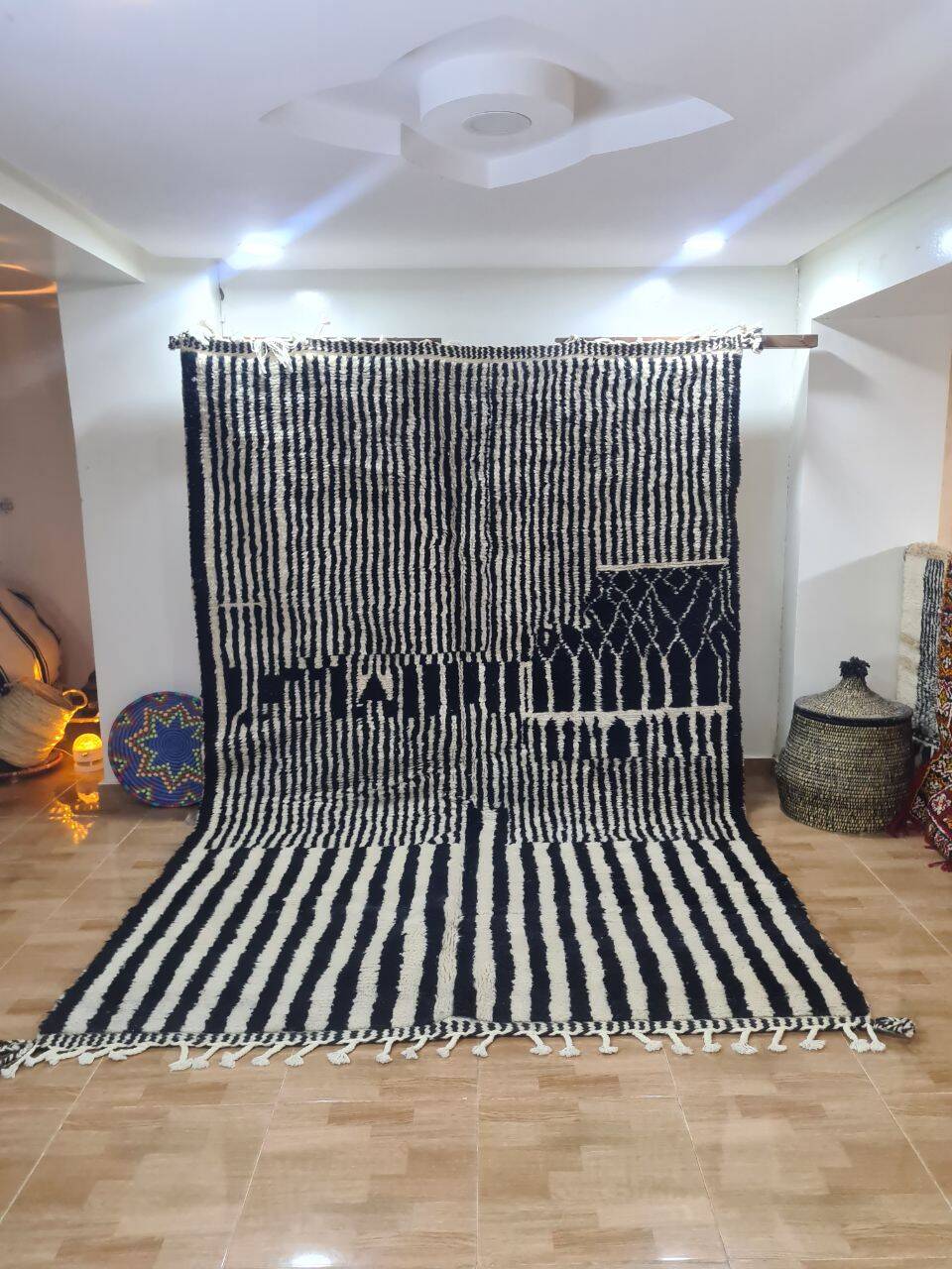 Handmade Berber wool rug 300X200 cm