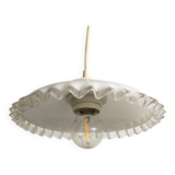 Vintage opaline glass pendant