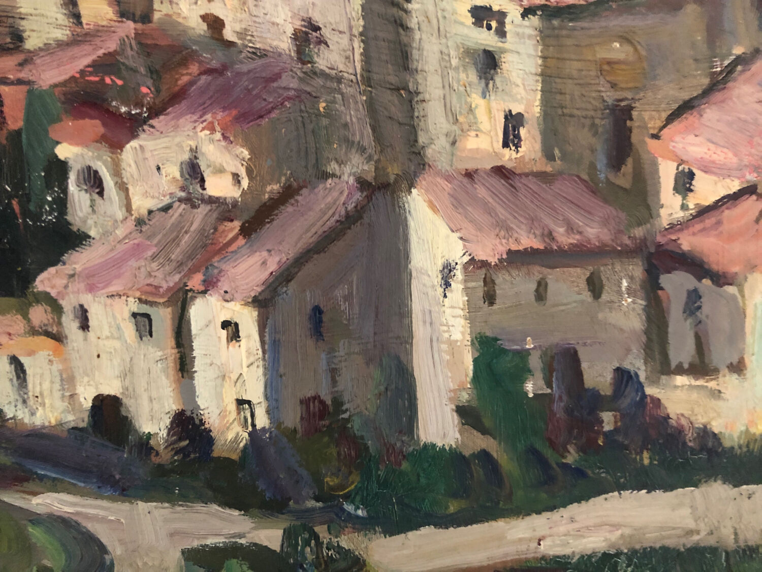 Old painting oil painting