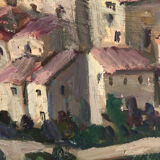 Tableau ancien peinture à l’huile