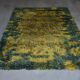 Tapis scandinave abstrait à poils hauts années 1960