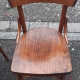 Lot de 4 chaises bistrot vintage