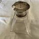 Ancienne saupoudreuse couvercle en argent