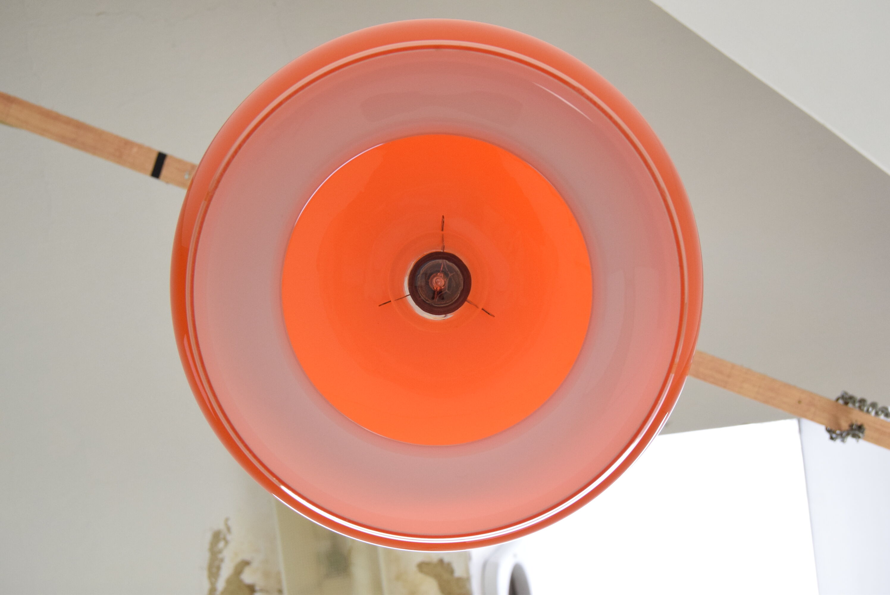 Mid-century glass pendant, 1960