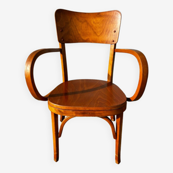 Vintage wooden armchair