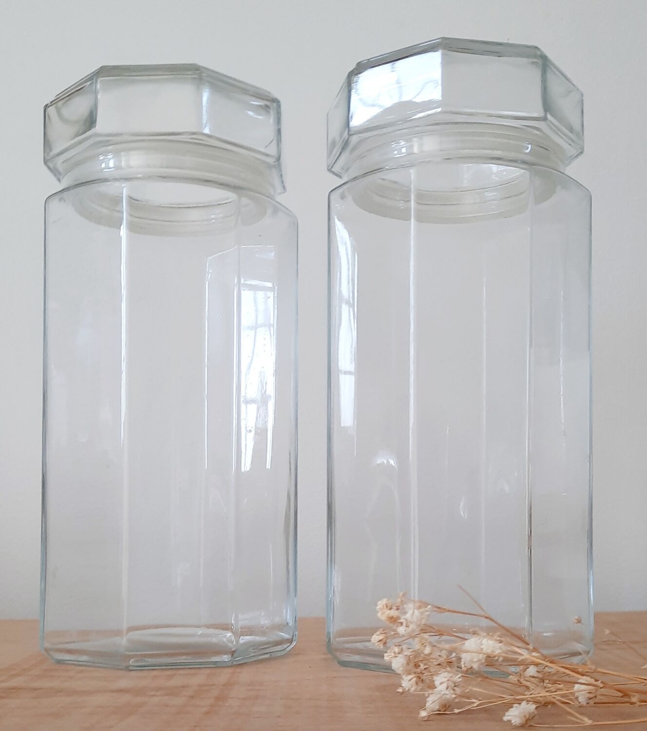 Arcoroc Octime glass jar