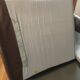 Brown leather sofa