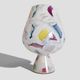 Postmodern Italian Murano Art Glass Chalice, Abstract Decoration, 1980s