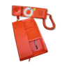 Téléphone Contempra orange vintage