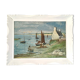 Tableau ancien marine Bretagne