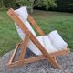 Adjustable Kon-Tiki armchair in pine by Gillis Lundgren for Ikea 70 80