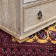 English commode in cerused oak from the 1950s.